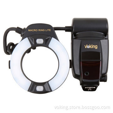 Voking Macro Ring Flash, 4 Pieces AA Batteries for Power Supply